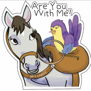 Sticker: Are you with me?